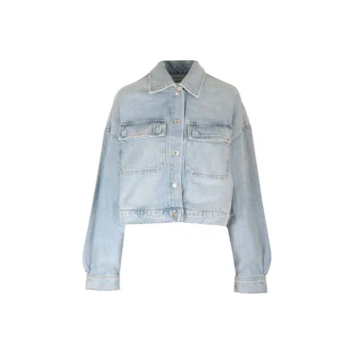 AGOLDE Denim Jacket Women's Light Blue