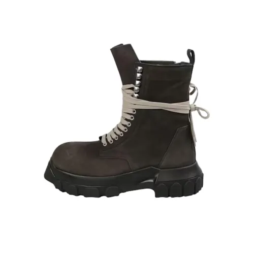 RICK OWENS ботинки Martin Dark Gray Men's
