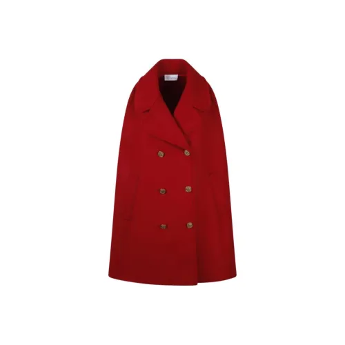 RED VALENTINO FW23 Плащ Женский Красный