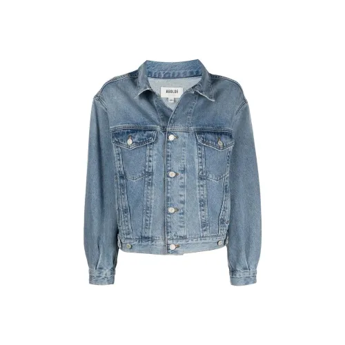 AGOLDE Синие Женские Джинсовые Куртки
