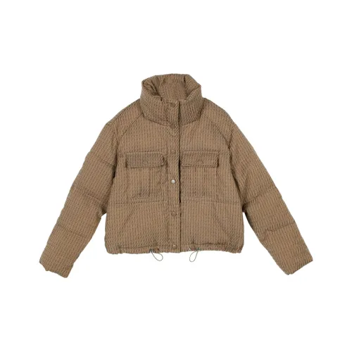 TOUCH Пуховая куртка Женская Коричневая