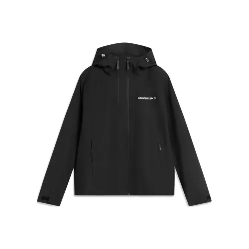 Лайнер Водонепроницаемый Ветровка Женский Черный