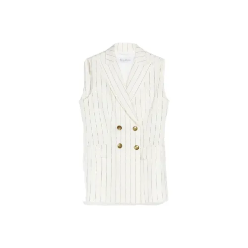 MaxMara Белые Женские Жилеты