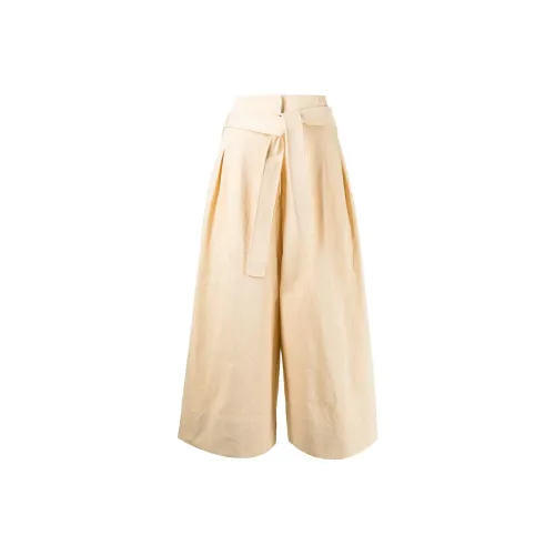 JIL SANDER Бежевые Женские Повседневные Брюки