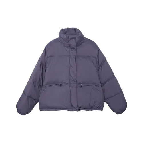 EGGKA Хлопковый пуховик женский фиолетовый