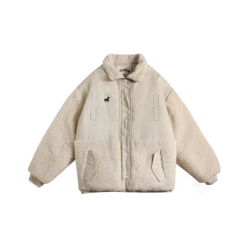 HOT HORSE Бархат Feel Пальто Женские Светлый кофейный