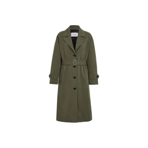 COACH FW22 Тренчкот Женские Ферн