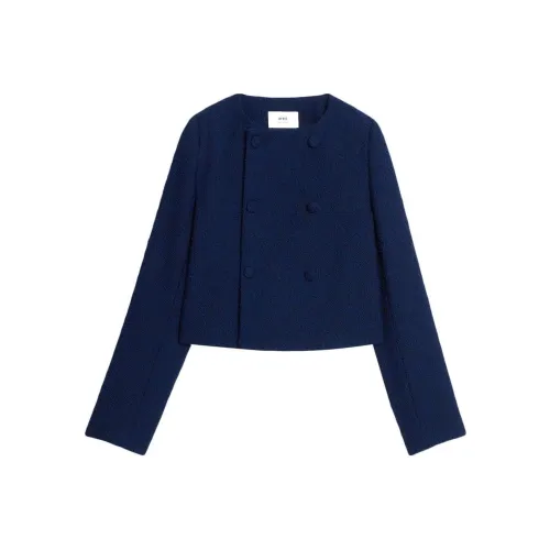 AMIPARIS Синий Женское короткое пальто