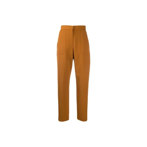 FENDI Коричневые Женские Повседневные Брюки