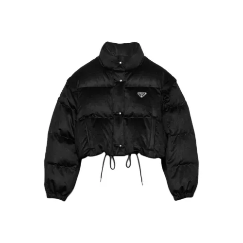PRADA Пуховик Женский Черный