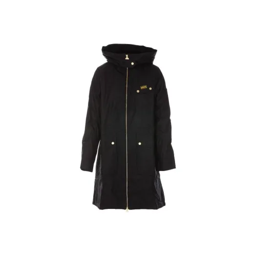 Barbour Черное Женское Пальто