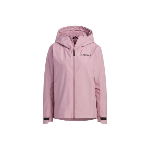 Adidas Водонепроницаемый и Ветрозащитный Ветровка Женские Магия Фиолетовый Розовый