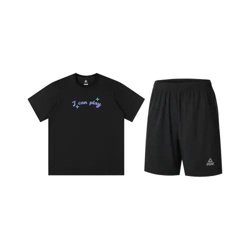PEAK Спортивные шорты And Короткий рукав Комплект Унисекс