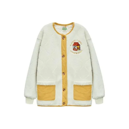 B.DUCK Collaboration x BEBE Пуховая куртка Женская Многоцветная