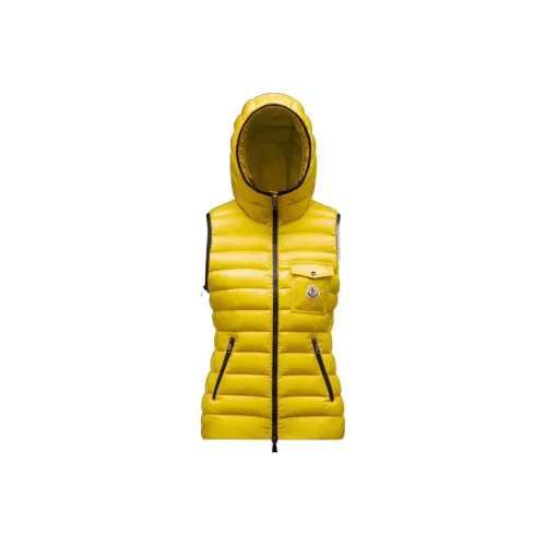 Moncler Желтые Женские Жилеты
