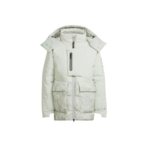 Adidas x And Wander Xploric Пуховик Женские Linen Green