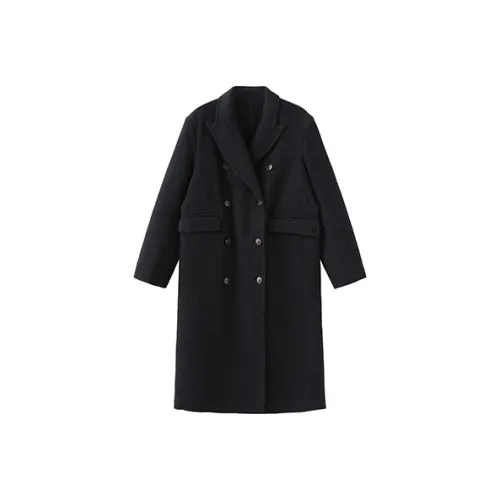 CUBIC Черное Женское Пальто