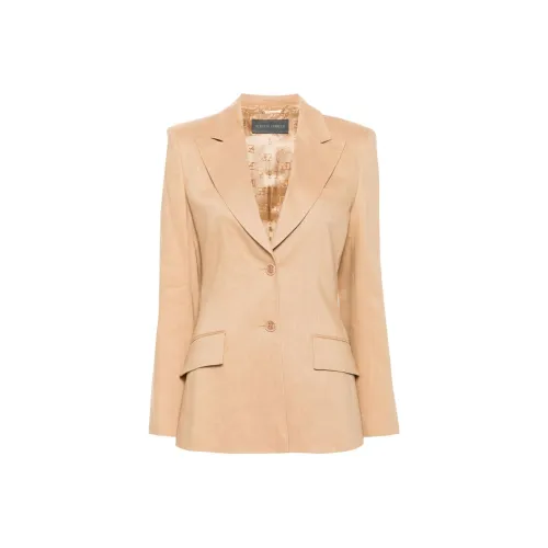 ALBERTA FERRETTI Бизнес-костюм Пальто Женское CAMEL