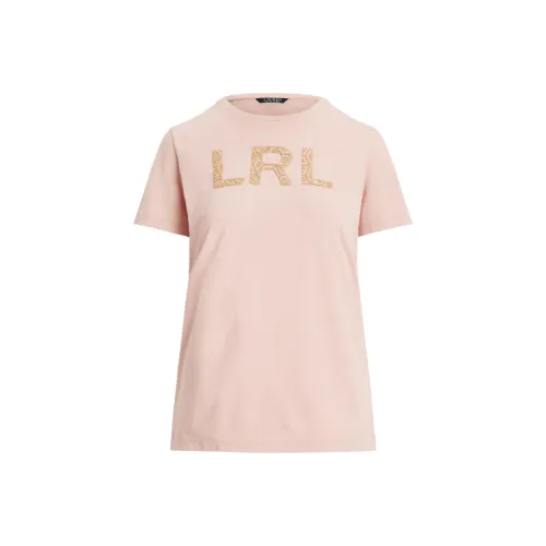 LAUREN RALPH LAUREN Рассвет Красный Женские Т-рубашки
