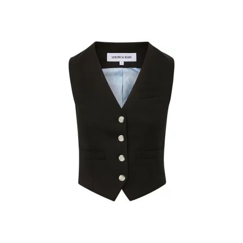 Veronica Beard SS24 Жилет Женские Черный