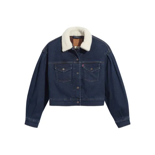 Levi's Denim Jacket Women's Dark Blue