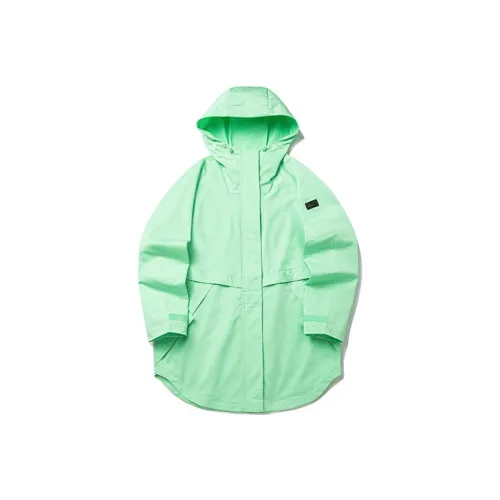 Anta ZONGXUNXILIE Fatty Зеленый Женские Тренч