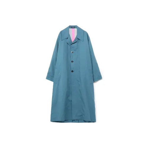 Yohji Yamamoto Y'S Тренчкот Женский Синий