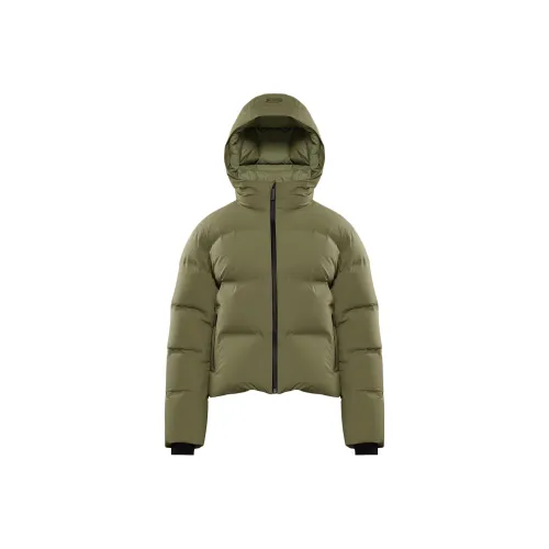 ARITZIA The Супер Puff2OTM Shorty RainstopTM Пуховик Женские Армейский зеленый Армейский зеленый