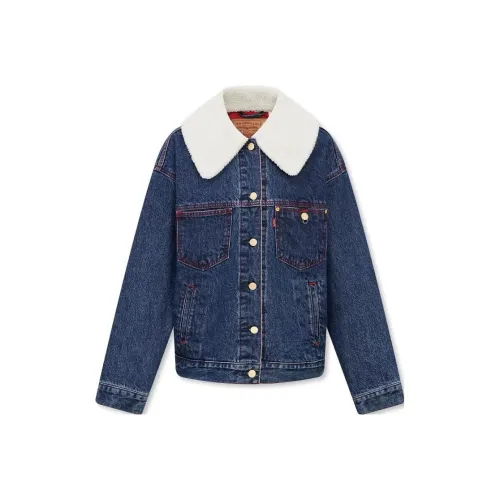 Levi's Denim Jacket Женская Джинсовая Синяя