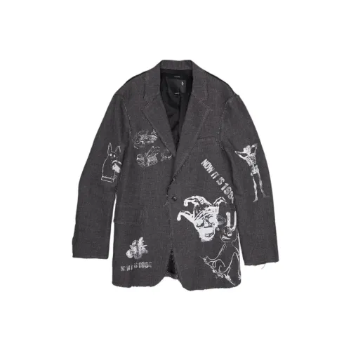 R13 Серый Женские Офисные Костюмы