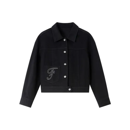 VIMLY Cropped Coat Women's Black VIMLY Укороченное пальто женское черное