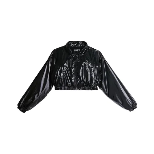 SMFK Cropped Jacket Женская Midnight Black
