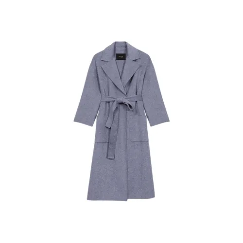 Maje Серое Женское Пальто