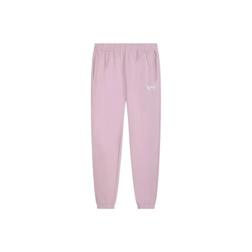 PEAK Тренировочные брюки Женские Клетка Зуб Розовый