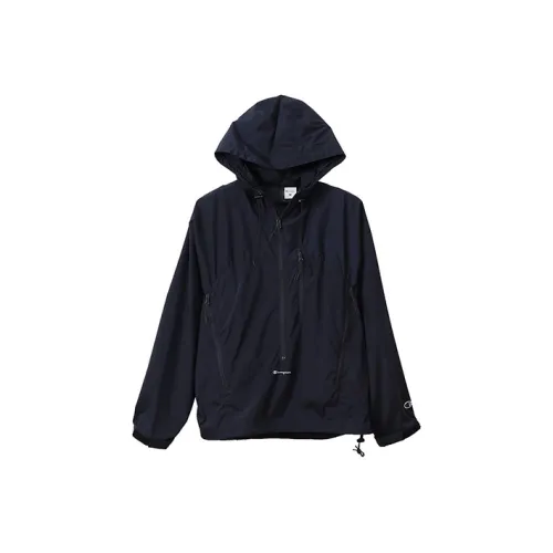 Чемпион Ветровка Японская версия Женская Темно-синий