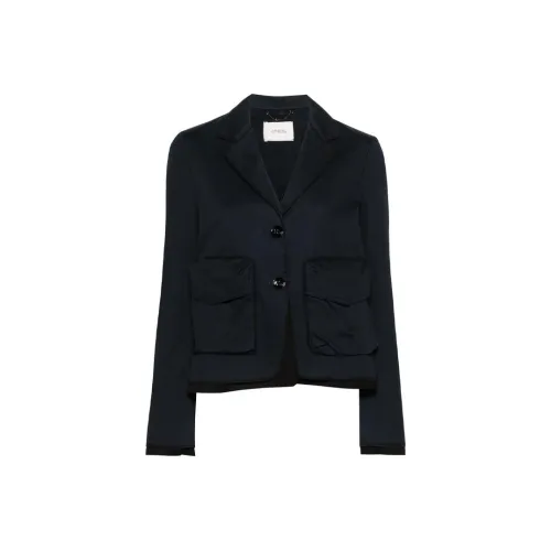 Dorothee Schumacher SS24 Бизнес Костюм Пальто Женское Морской Синий