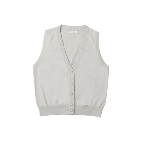 MUNA TEAM Loose Fit Vest Women's Gray