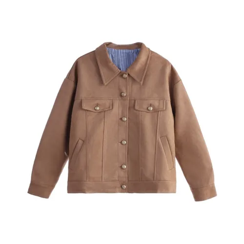 Incolore Cropped Jacket Женская Коричневая