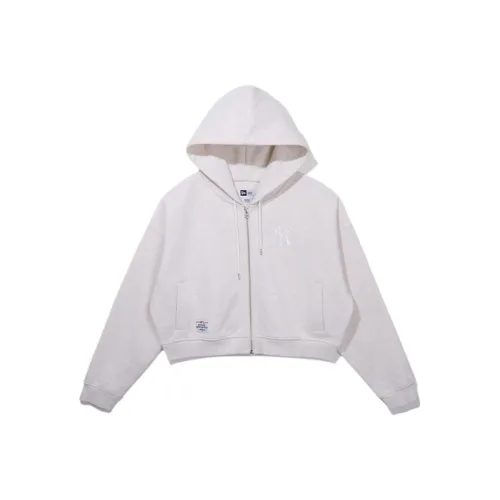 New Era Айвори Белый Женский Свитшот