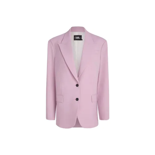 Karl Lagerfeld Бизнес-костюм Пальто Женское Розовое