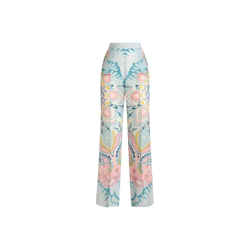 ETRO Белые Женские Повседневные Брюки