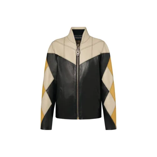 LOUIS VUITTON Кожа Куртка Женская Черная