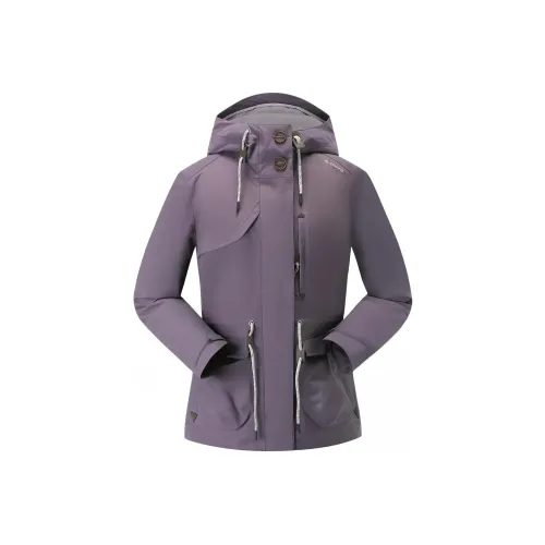 DECATHLON Ветровка Женская Светло-фиолетовая