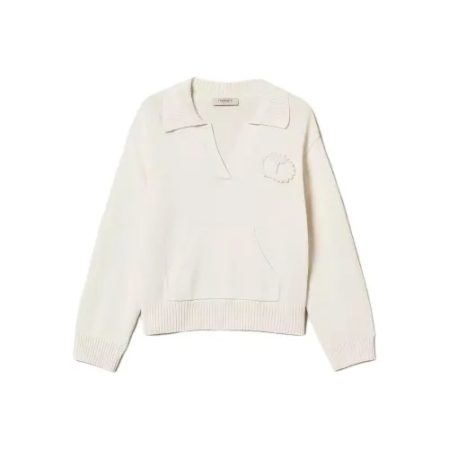 TWINSET Milano Трикотаж Женский Бежевый