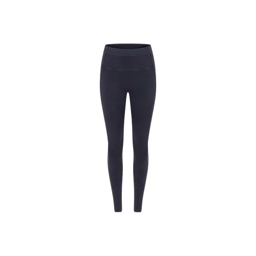 LORNA JANE Weekender Washed Full Length Pocket Leggings Casual Pants Women's Midnight Blue