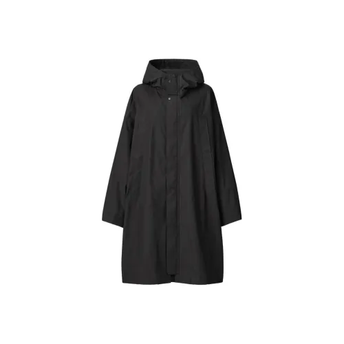 UNIQLO Тренчкот Женский Черный