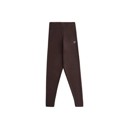 Kith Темно-кофейные Женские Повседневные Брюки