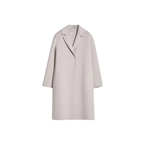 'S MAX MARA Бархат Feel Пальто Женское