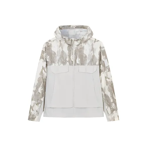 Anta Outdoor Collection Нефритово-серый/Полный принт Женская одежда с защитой от УФ-лучей