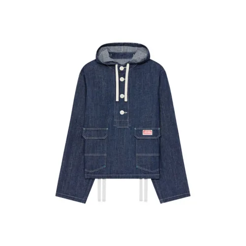 KENZO Синие Женские Джинсовые Куртки